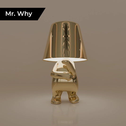 Golden Thinkers Lamp Collection