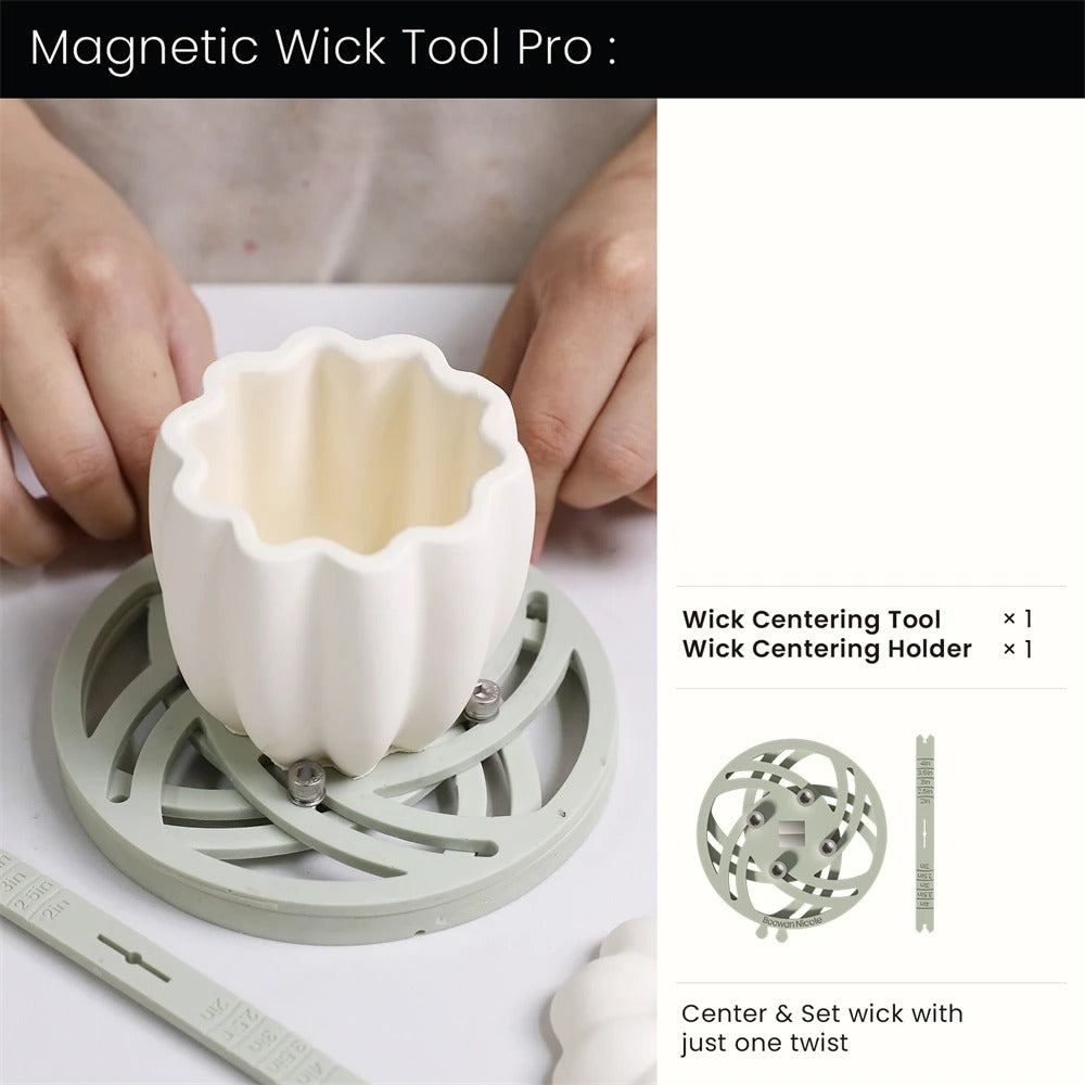 Harvest Pumpkin Candle Molds— Set of 3
