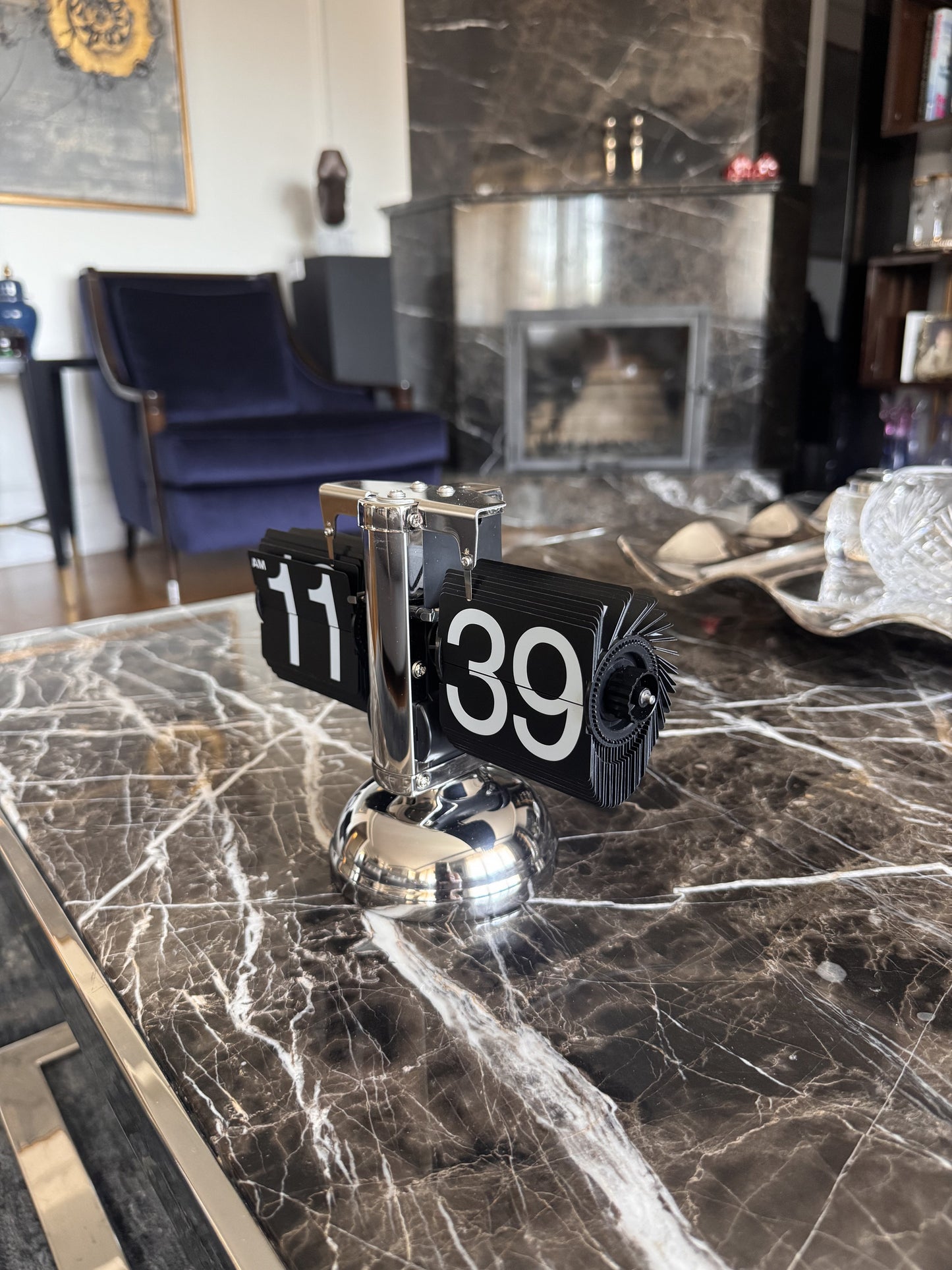 Vintage Flip Clock – retro auto flip desk clock – STUDIO GONKA