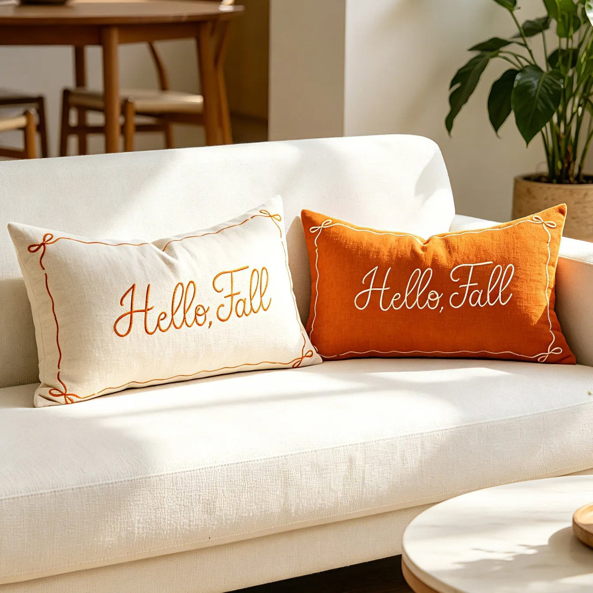 Bouclé Pumpkin Pillow Cover