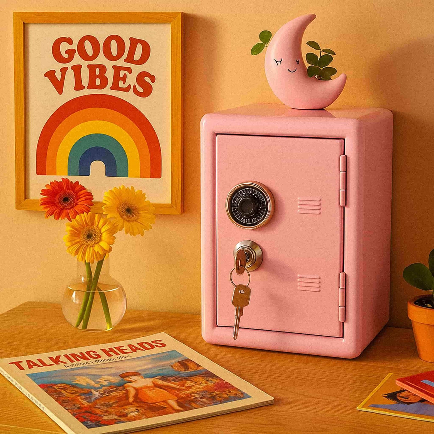 Mini Storage Locker with key and combination lock – STUDIO GONKA