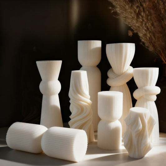 Sculpted Glow Candle