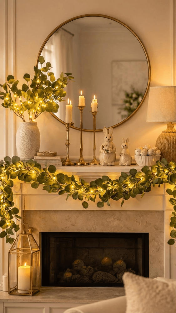 Nord Eucalyptus Lighted Garland