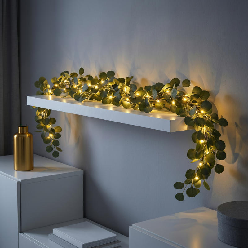 Nord Eucalyptus Lighted Garland