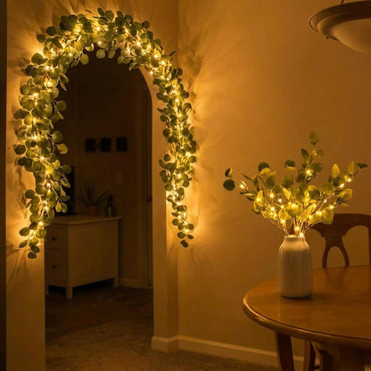 Nord Eucalyptus Lighted Garland