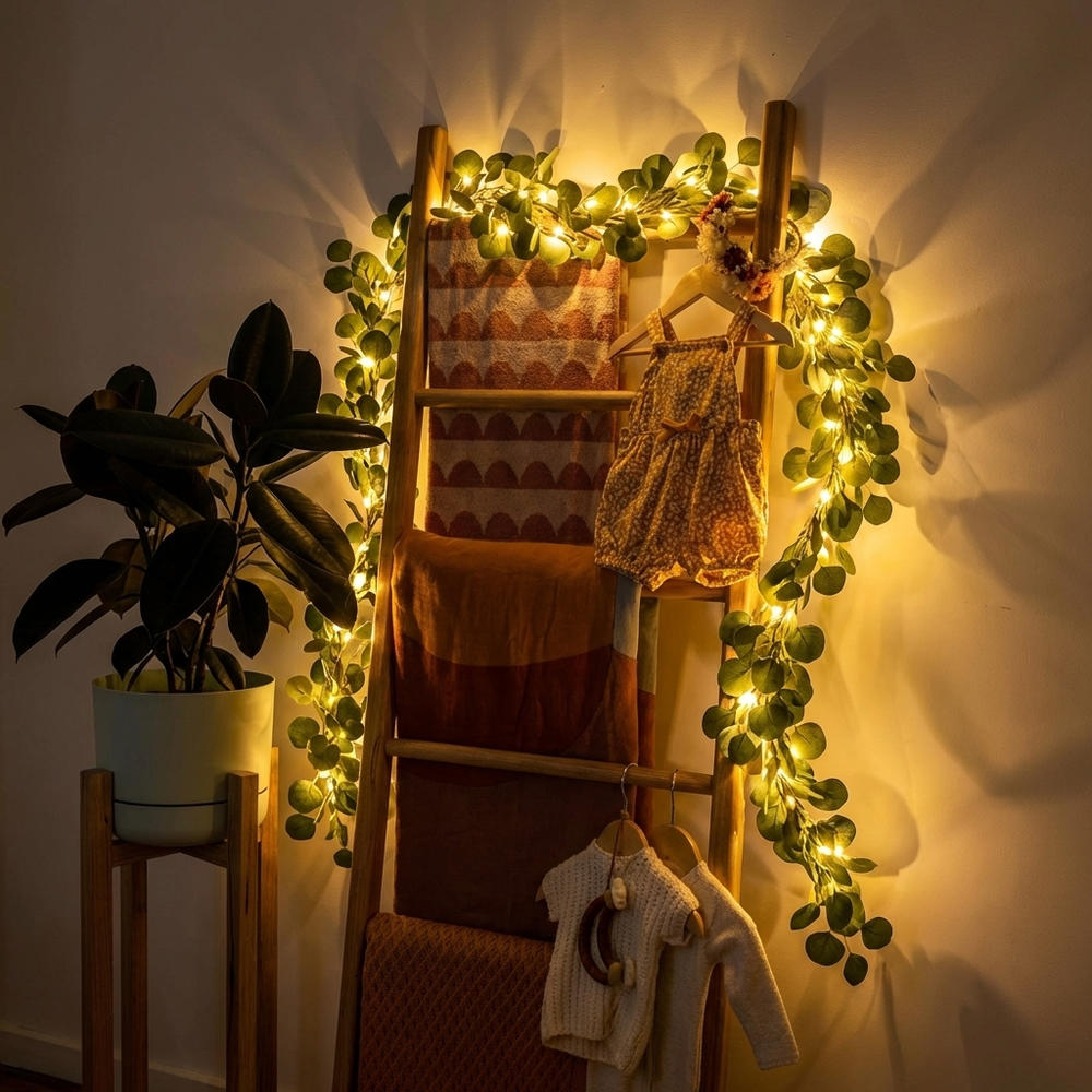 Nord Eucalyptus Lighted Garland