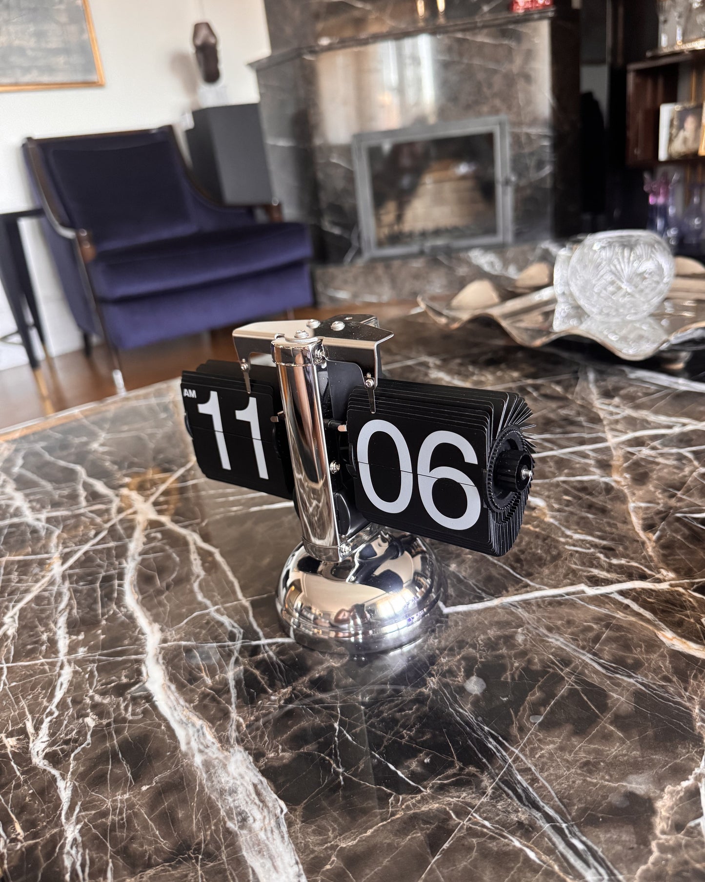 Vintage Flip Clock – retro auto flip desk clock – STUDIO GONKA