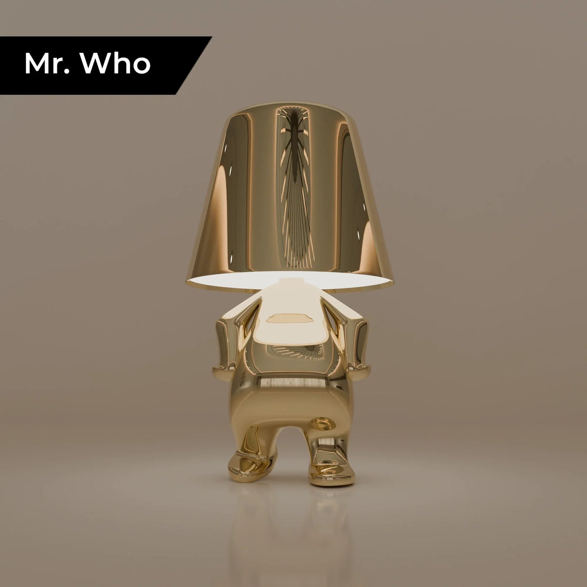 Golden Thinkers Lamp Collection