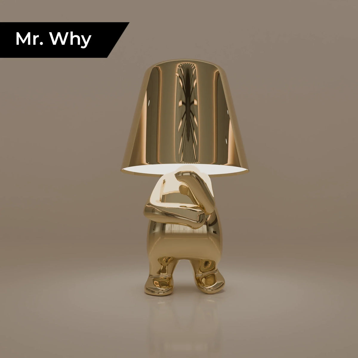 Golden Thinkers Lamp Collection