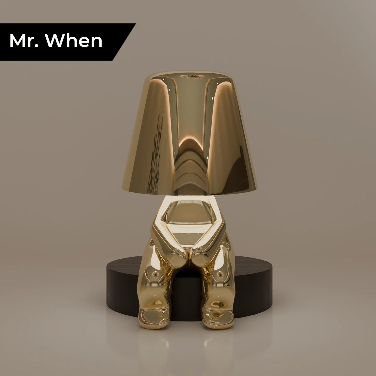 Golden Thinkers Lamp Collection