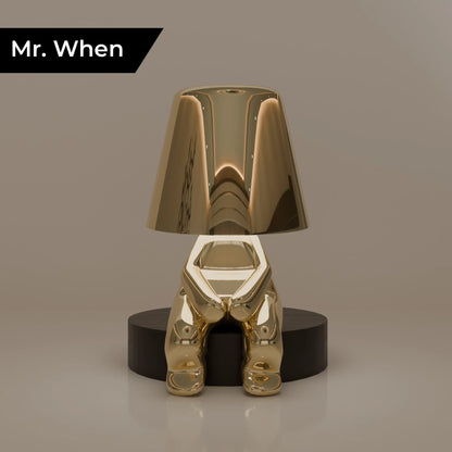 Golden Thinkers Lamp Collection