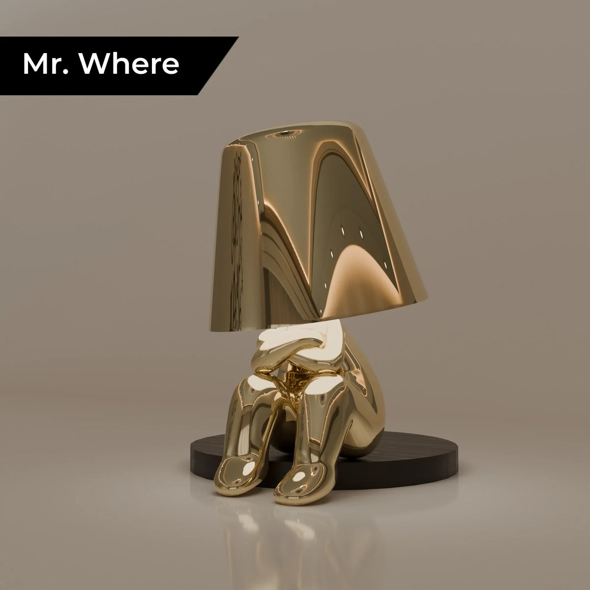 Golden Thinkers Lamp Collection