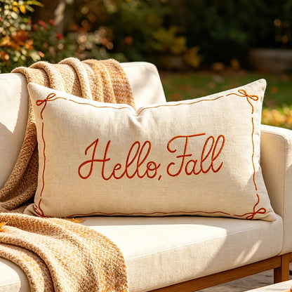 Bouclé Pumpkin Pillow Cover