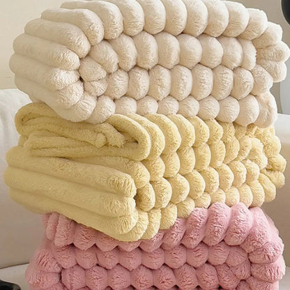 Cozy Stripes Throw Blanket – 39.4 × 59.1 in