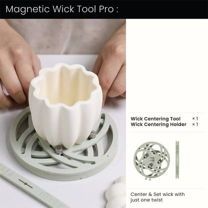 Harvest Pumpkin Candle Molds— Set of 3