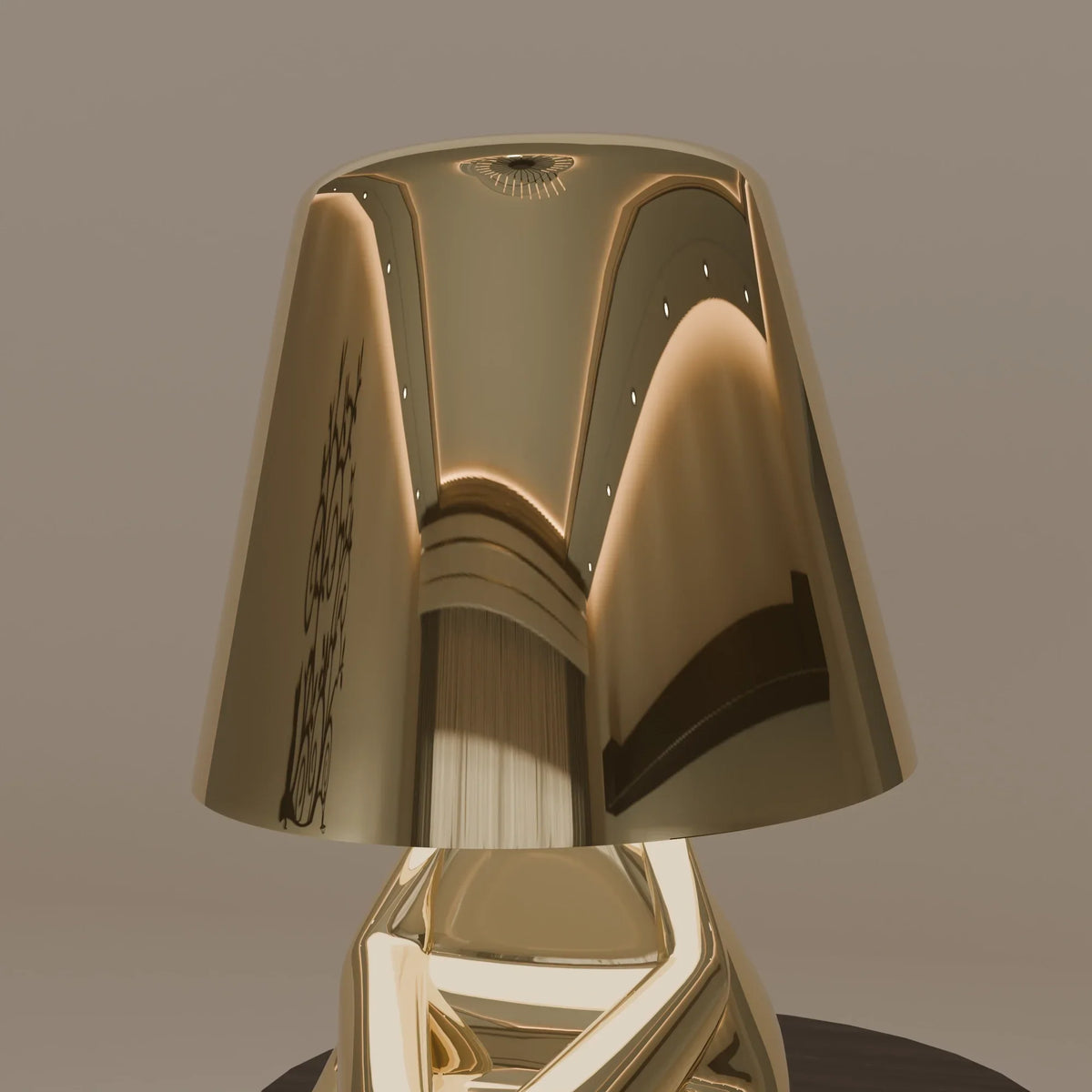 Golden Thinkers Lamp Collection