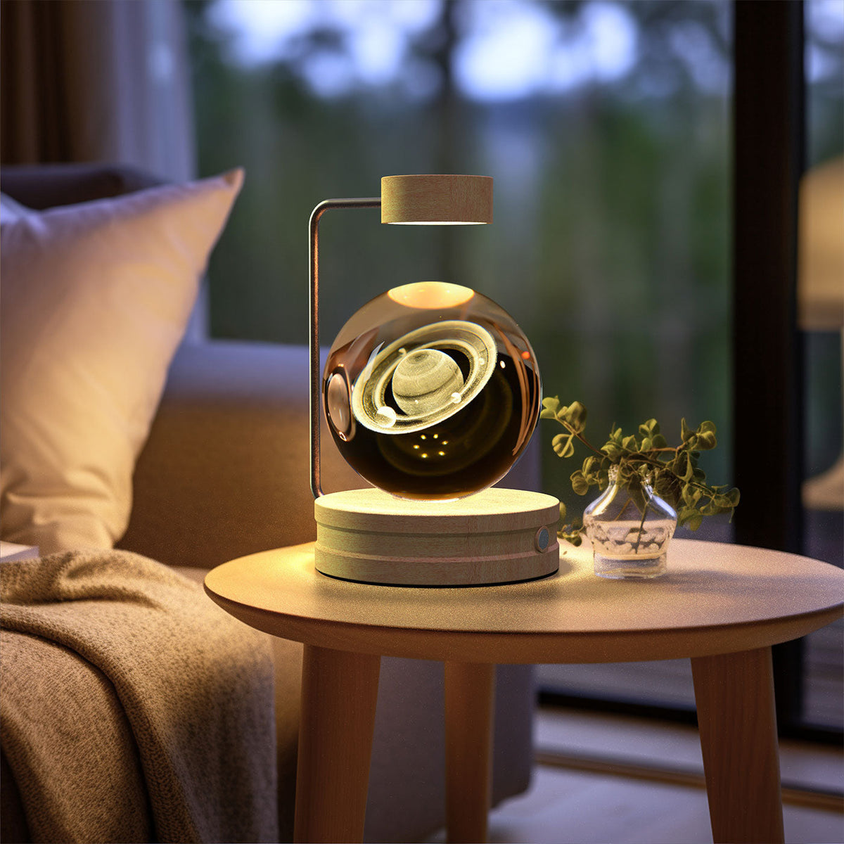 DinoGalaxy 3D Crystal Night Light