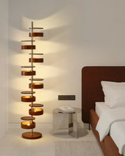 Cylindrical Flow Floor Lamp