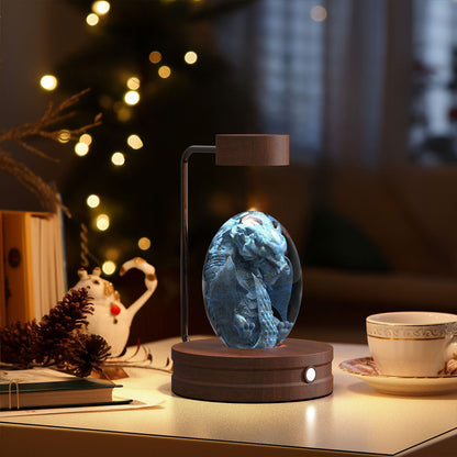 DinoGalaxy 3D Crystal Night Light
