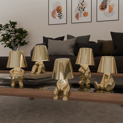 Golden Thinkers Lamp Collection