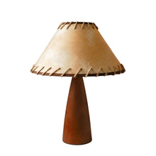 Vintage Solid Wood Table Lamp