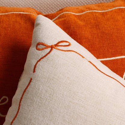 Bouclé Pumpkin Pillow Cover