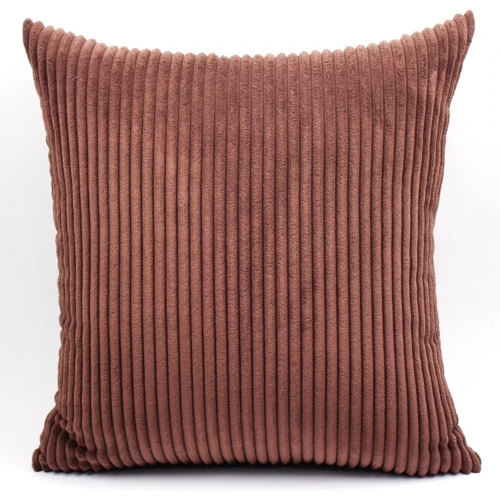 Wide-Rib Corduroy Pillow Covers — Set of 2