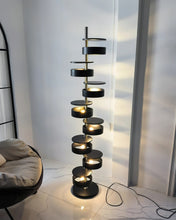 Cylindrical Flow Floor Lamp