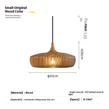 Wood Pendant Lamp