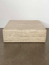 Travertine Block Coffee Table