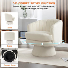 Velvet Swivel Lounge Chair