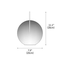 Tindari Glass Table Lamp