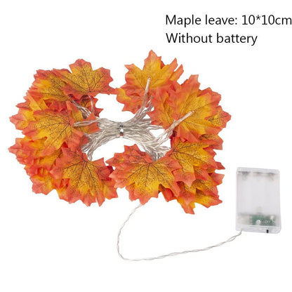 Harvest Glow Pumpkin Garland