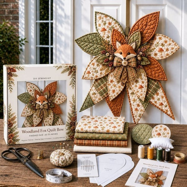 Oversized Patchwork Sewing Kit