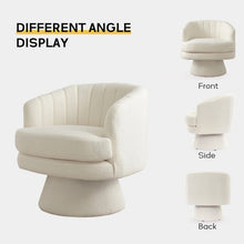 Velvet Swivel Lounge Chair