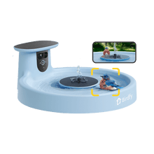 Birdfy Bath Pro - Solar-Powered Smart Birdbath with Fountain