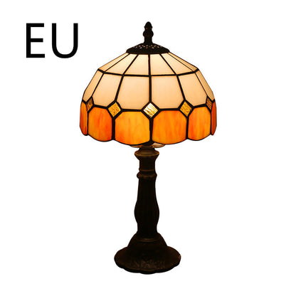 Tiffany-Style Stained Glass Table Lamp
