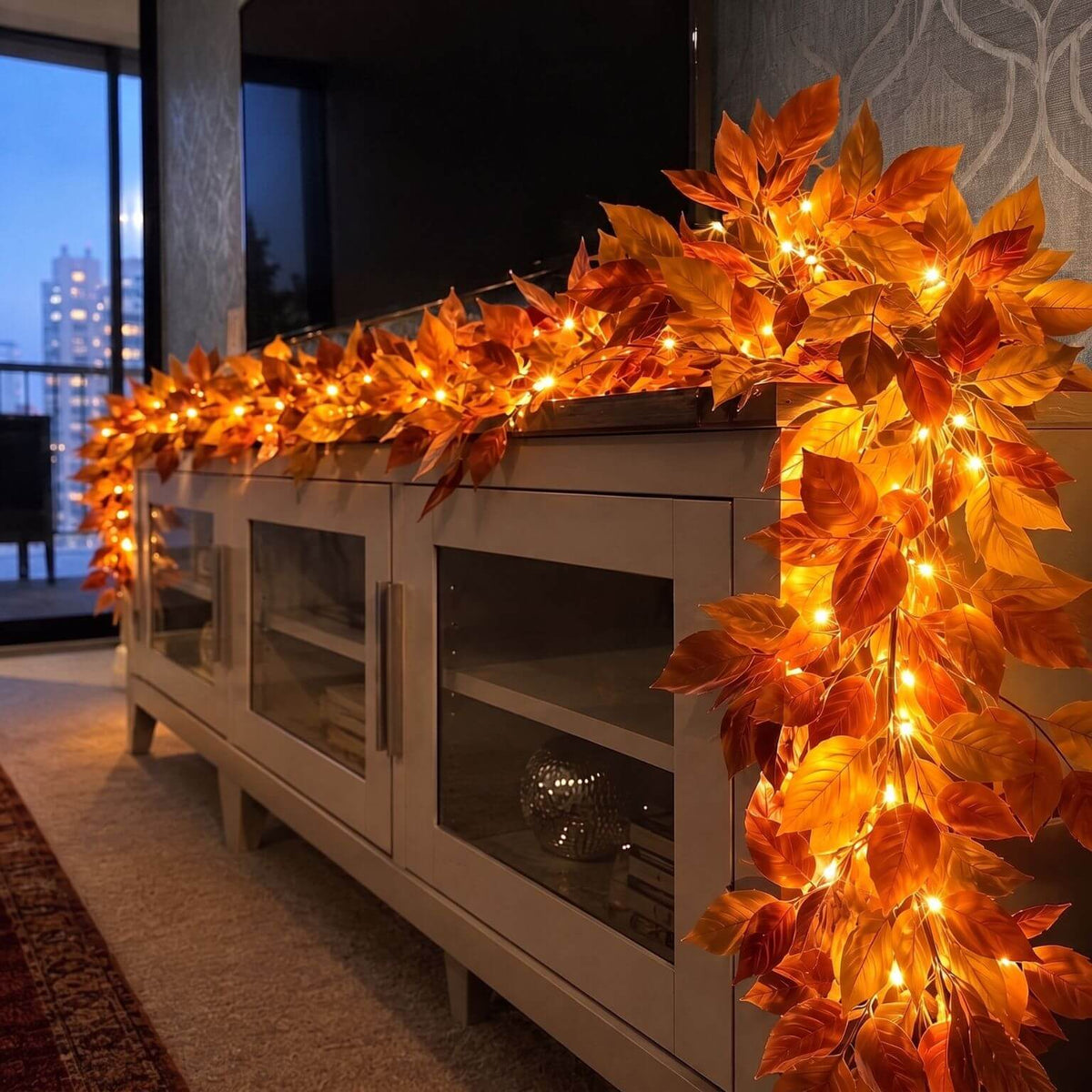 Nord Autumn Lighted Garland