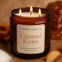 Caramel Kisses, 17oz, 3-wick