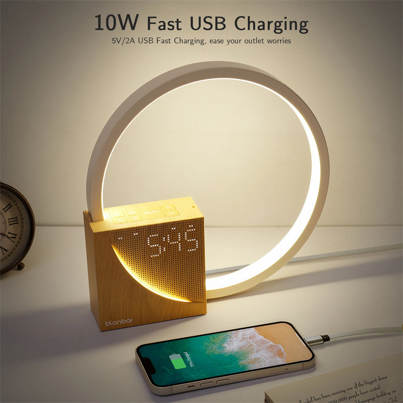 Aurora Sound Wake-Up Table Lamp