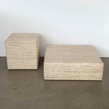 Travertine Block Coffee Table