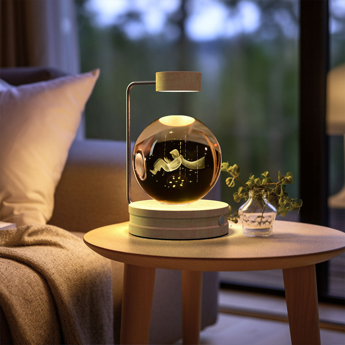 DinoGalaxy 3D Crystal Night Light