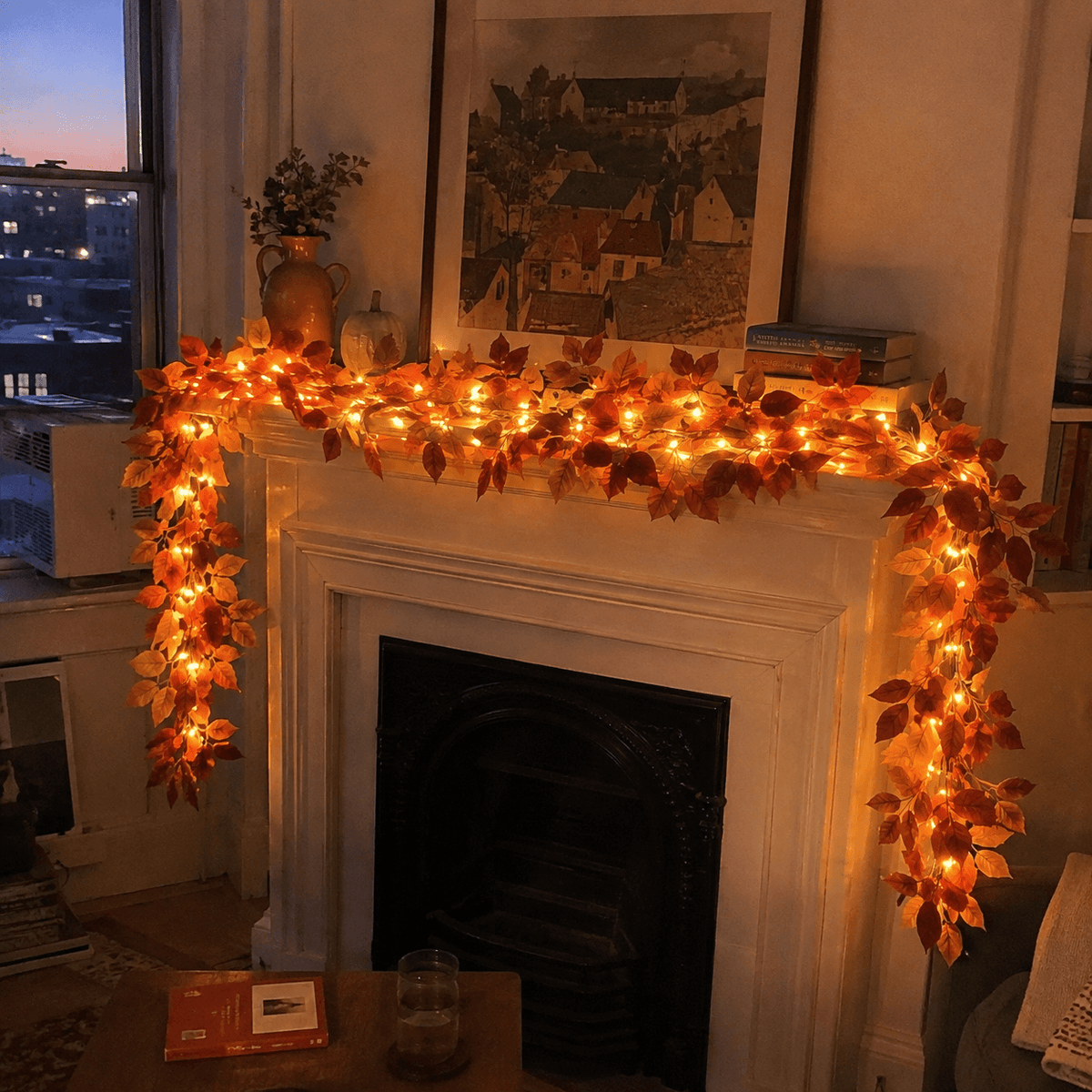 Nord Autumn Lighted Garland