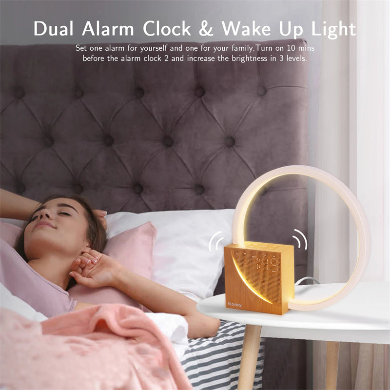 Aurora Sound Wake-Up Table Lamp
