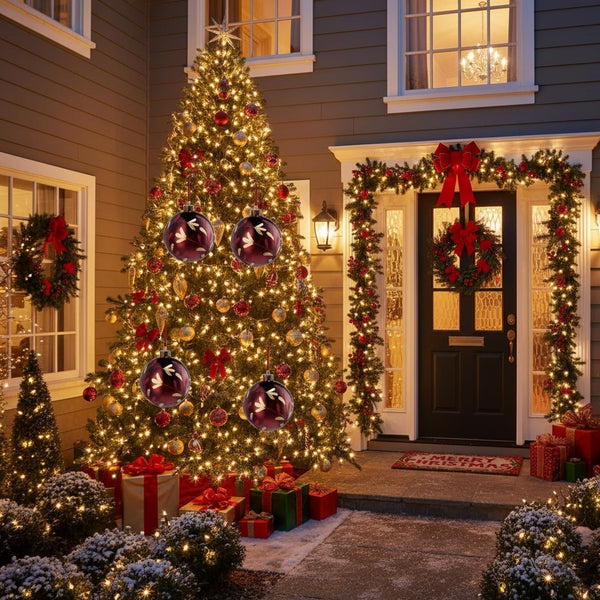 Tree & Glass Ball Ornaments