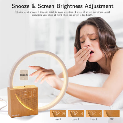 Aurora Sound Wake-Up Table Lamp