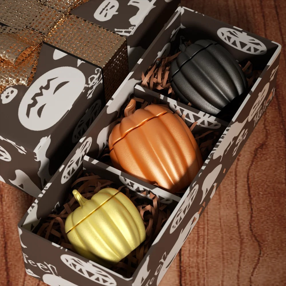 Harvest Pumpkin Candle Molds— Set of 3