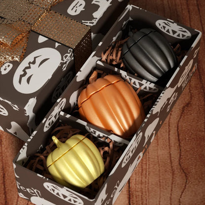 Harvest Pumpkin Candle Molds— Set of 3