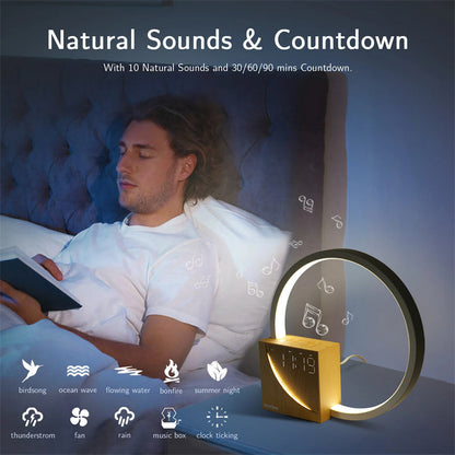 Aurora Sound Wake-Up Table Lamp