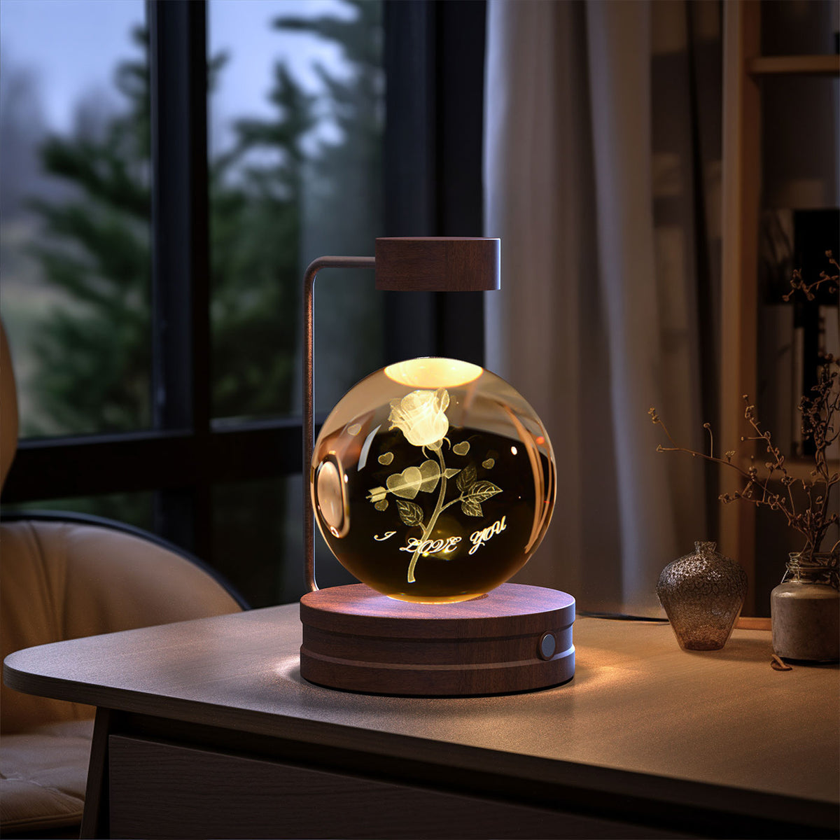 DinoGalaxy 3D Crystal Night Light